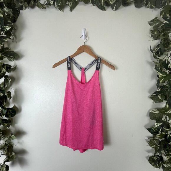 Nike Pro Athletic Dri-Fit Racerback Tank Top Pink NWT Women’s Size S - Picture 1 of 10